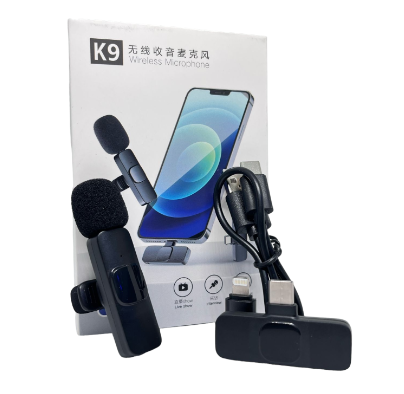 Microfono Solapa Inalambrico K9 - VegaShop360