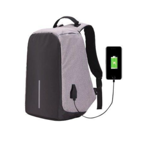 Maleta Antirrobo Mochila Morral Anti Robo Con Cable Usb