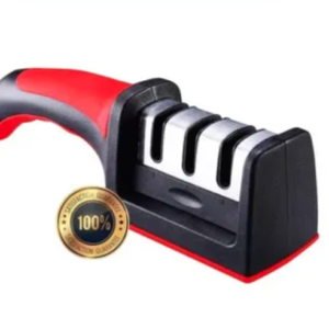 Afilador De Cuchillos Ergonómico Acero Inoxidable 3 Etapas