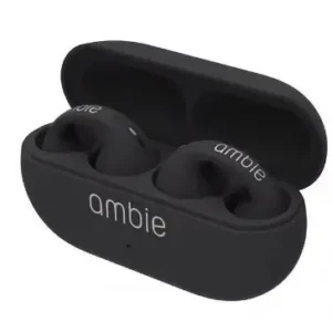 Audífonos de Conducción Osea Ambie Negro Bluetooth Inalámbricos