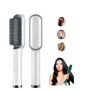 Cepillo Alisador Iónico Para Cabello Peine Profesional