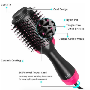 Cepillo Secador One-step Hair Dryer Volumizer 360