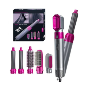 Cepillo Electrico  Pelo 5 En 1 Hot Air Styler Multifuncional