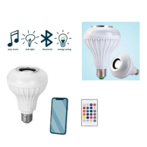 Bombillo Bluetooth Parlante Colores