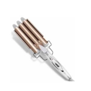 Pinza Onduladora Rizadora Para Cabello 3 Tubos