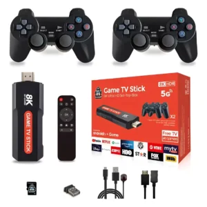 Game Tv Stick Pro, Streaming, Diseño Compacto Y Ligero