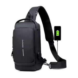 Canguro Antirrobo Impermeable Con USB Multifuncional
