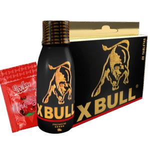 SEX-Bull + Jarabe 120mL + Sachet Cherry