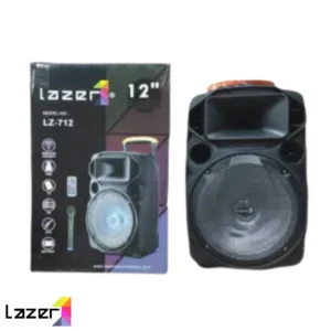 Parlante de 12 pulgadas con control remoto y microfono, recargable.