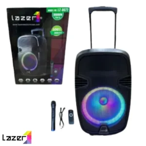Parlante LZ-8672 12 Pulgadas con control y microfono, recargable