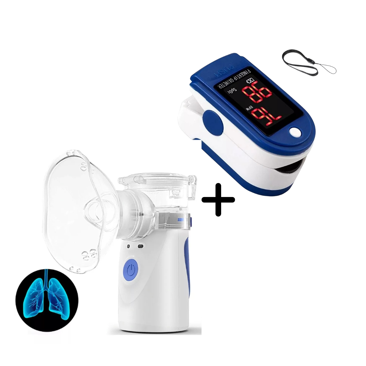 Combo Salud Oxímetro + Nebulizador