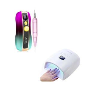 Combo Pulidor De Uñas Inalámbrico 35W + Lampara De Uñas Inalámbrica 66W Vtv