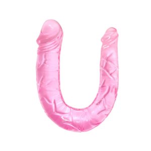 Dildo Doble Penetración Consolador Anal Vaginal