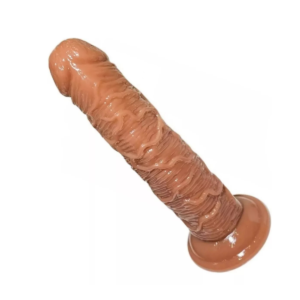 Dildo Pene Realista Ventosa 18.5cm Masturbador Venoso