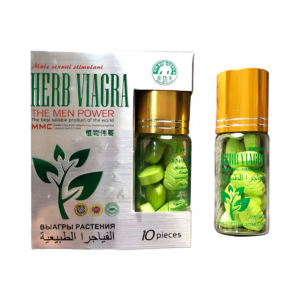 Potenciador Herb Via-gra  X10 Pastillas