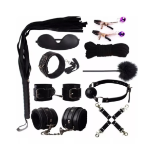 Kit Bondage Juego De 10 Piezas Bdsm Fetiche Juguetes Parejas