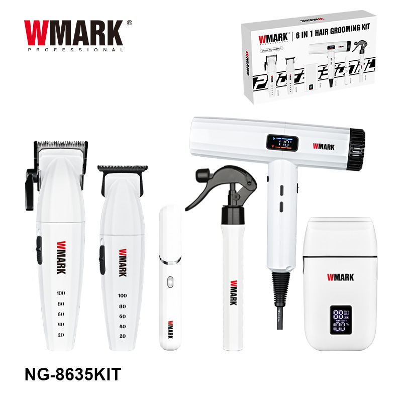 Kit profesional 6 en 1 WMARK NG-8635 Color Blanco