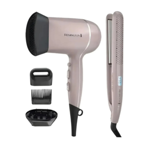 Combo Plancha y Secador Remington Wet2straight S27A-D20A