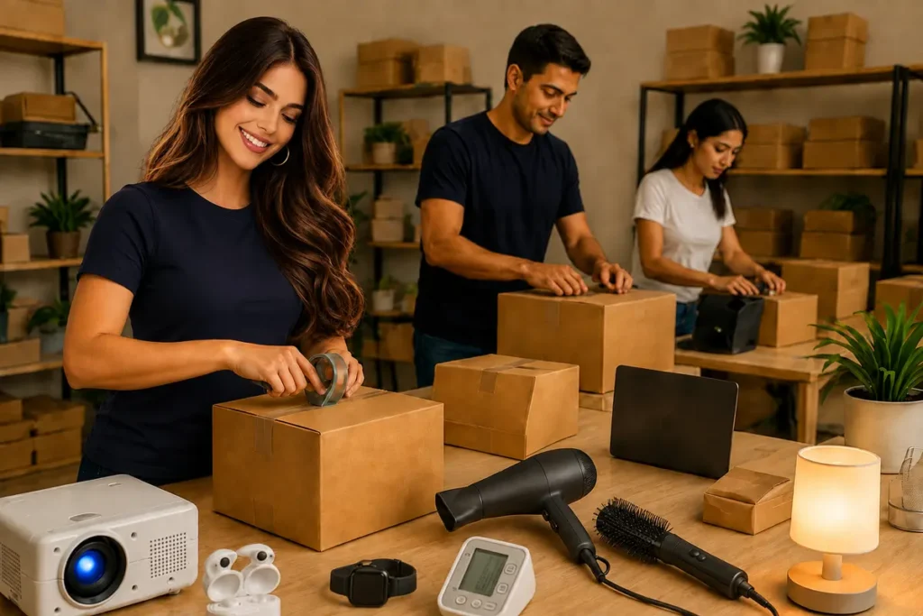 Selección de productos disponibles en VegaShop360