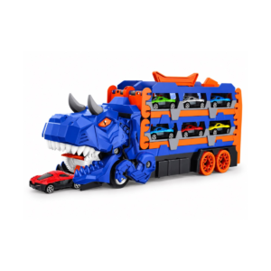 Juguete Camión Dinosaurio Con Carritos