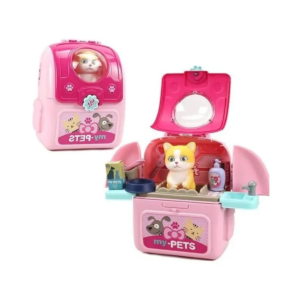 Juguete Kit Mascota Set Veterinaria Cuidado Maleta Maletin