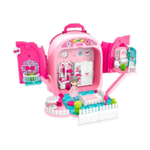 Maleta Maquillaje Juguete Set Muñeco Maletin Portátil
