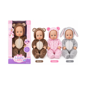Muñeca Bebé Lovely Doll Con Pijama