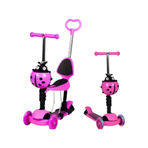 Patineta Monopatín Scooter 5 En 1 Luz Led