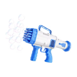 Pistola De Burbujas Automática 92 Agujeros Recargable