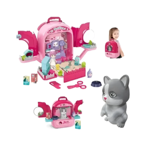 Set Veterinario Infantil Maleta Mascota Perro Mochila