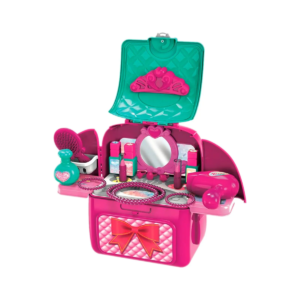 Set De Maquillaje De Juguete Niña Morral Con Accesorio Rosado