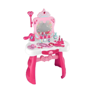 Tocador Juguete Con Luces Set Belleza Infantil Magico