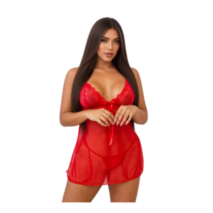 Lenceria Sexy Babydoll Kassandra de 2 Piezas