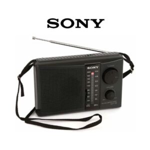 Radio Portátil Sony ICF-18 Original de 2 Bandas AM/FM