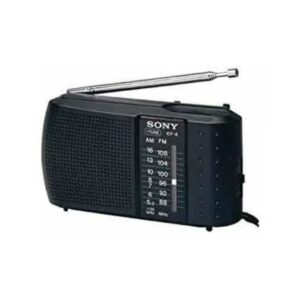 Radio Portátil Compacta AM/FM con Parlante y Entrada para Audífonos